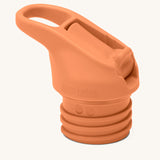 Klean Kanteen Flip Seal Sports Cap in tangerine orange, sports lid for Klean Kanteen Classic range