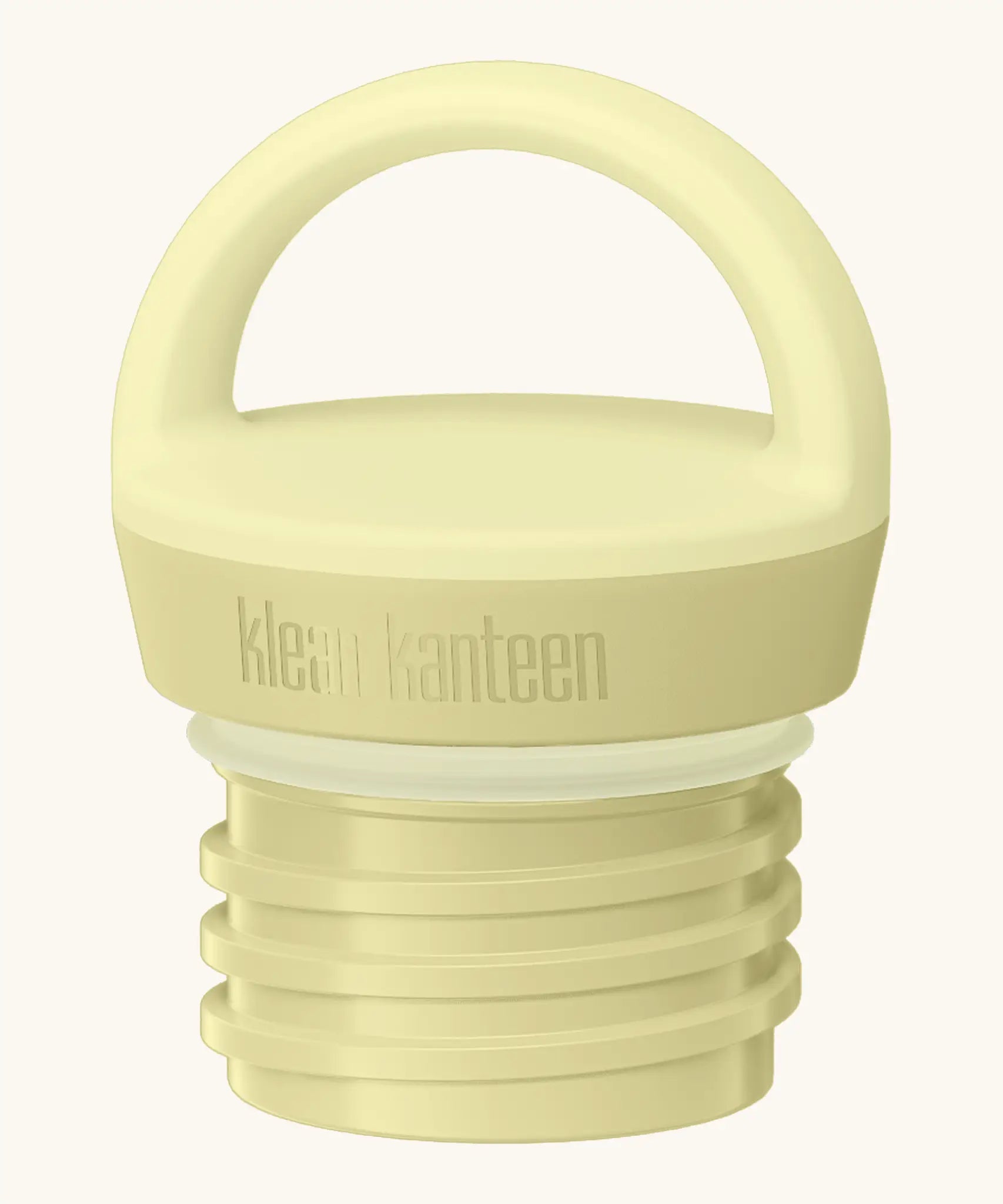 Klean Kanteen wax yellow arch loop cap for the 20oz insulated classic bottle 