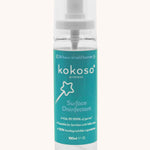 Kokoso Surface Protect Disinfectant Spray 100ml on a cream background