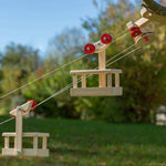 Kraul Big Cable Car Set with Two Cars and Station