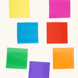 Set of 7 coloured small transparent Kraul slides for learning  colour names, observe different colours and to mix together.
