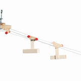 The Kraul Mini Cable Car Set with two Gondolas and a Sation.