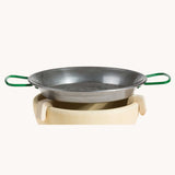 A metal Kraul Pan For us with the Kraul ceramic Fire Bowl. Kraul is available at Babipur their range of kits let children discover a world of wonder with Kraul STEM science kits and educational toys.