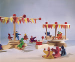 Kraul wooden carousel construction kit with swing carousel kit