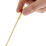  with a red bead and yellow cord