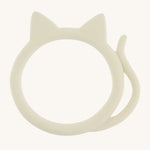 Lanco Coco The Cat 100% Natural Rubber Teething Toy, on a cream background