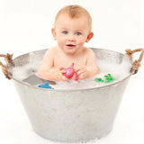Lanco 100% Natural Rubber Bath Toys - Ocean Play Set including an octopus