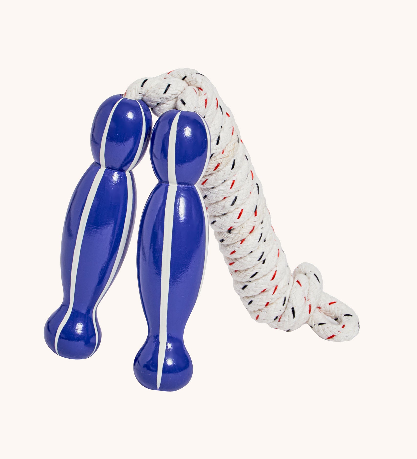 Beetle design Lanka Kade wooden handled children's skipping rope. We are proud stockist of Lanka Kade's range or fair trade wooden toys here at Babipur. 