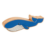 Lanka Kade Blue Whale Toy on a plain background 