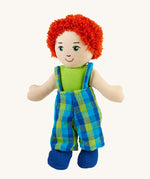 A Lanka Kade Boy Doll with White Skin and Red Hair.