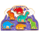 Plateau de tri de formes de dinosaures Lanka Kade