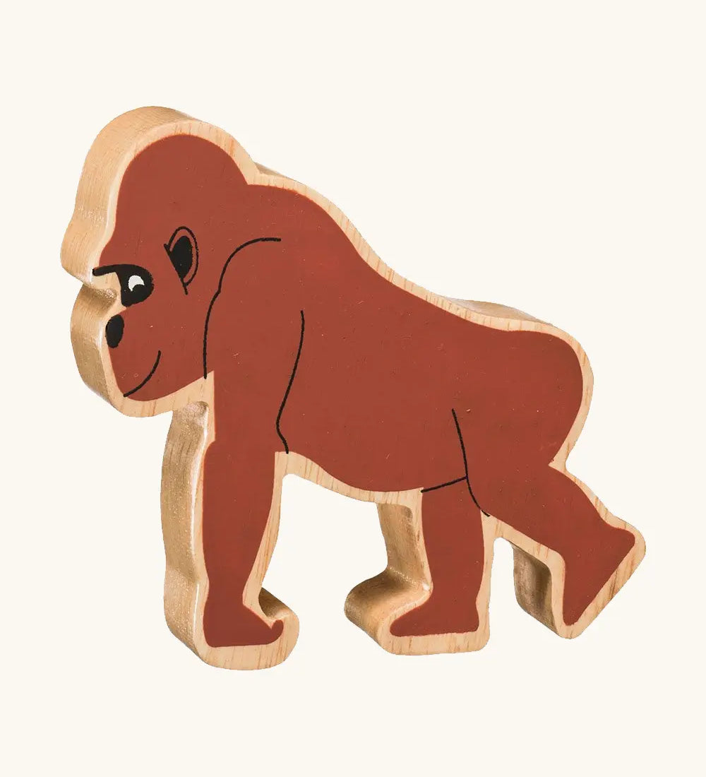Lanka Kade gorilla wooden toy figure, 