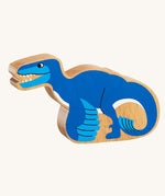 Lanka Kade Utahraptor Dinosaur blue wooden toy figure. These wooden toy figures are part of a huge range of Lanka Kade fair trade, wooden toys available here at Babipur.