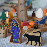 Lanka Kade Purple and Green Witch