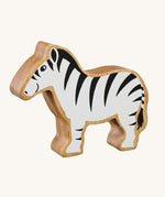 A Lanka Kade Zebra wooden toy figure. These wooden toy figures are part of a huge range of Lanka Kade fair trade, wooden toys available here at Babipur.