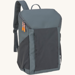 The Lassig Slender Up nappy change backpack in reflective anthracite.