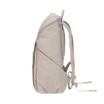 The side of the Lassig Slender Up nappy change backpack in Taupe