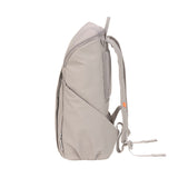 The side of the Lassig Slender Up nappy change backpack in Taupe