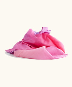 Laura's play cotton pink and purple gradient playcloth, made from 100% organic cotton 