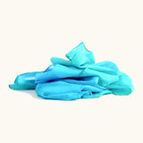 Laura's play cotton blue gradient playcloth, made from 100% organic cotton