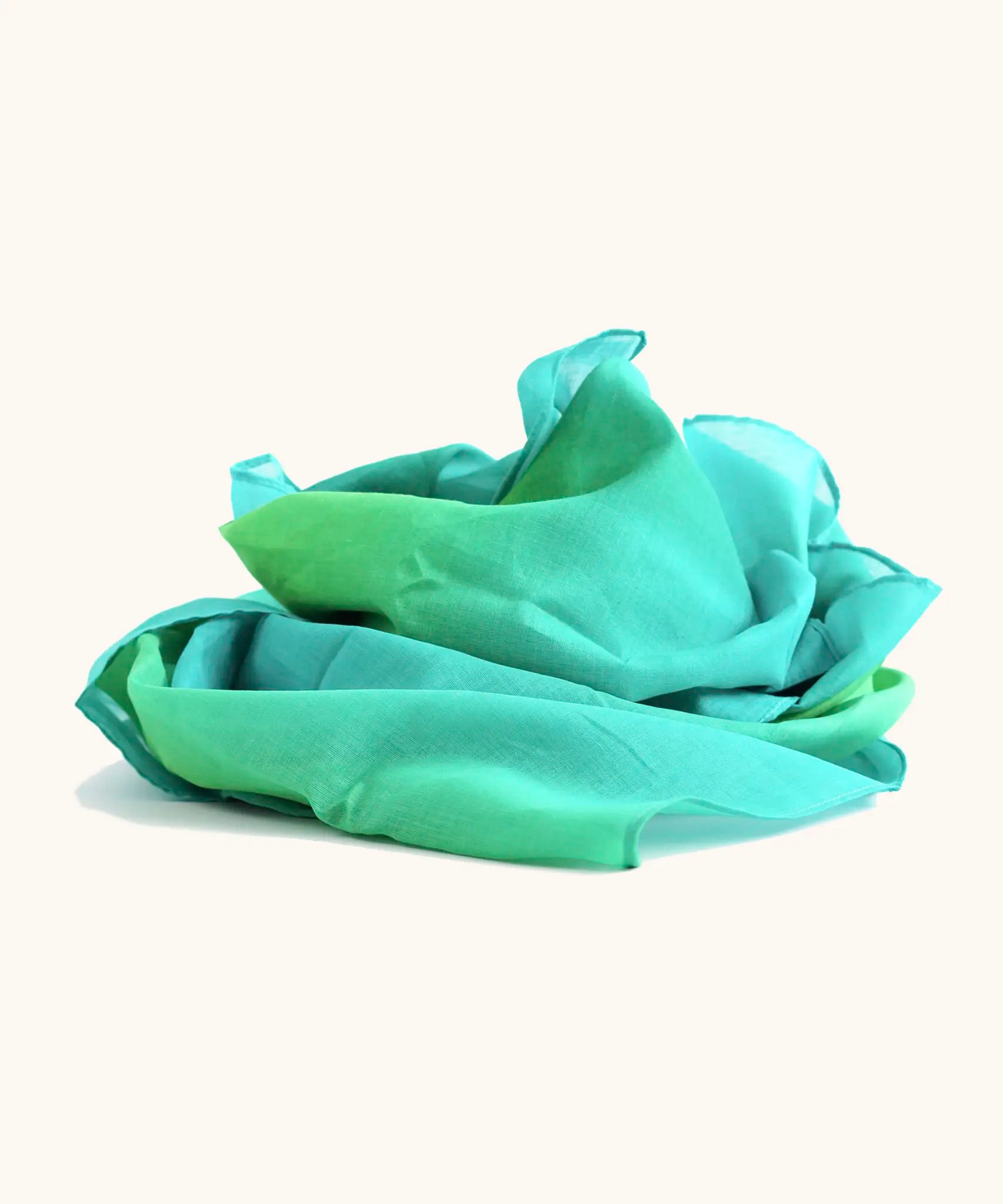 Laura's play cotton pink and purple gradient playcloth, made from 100% organic cotton