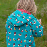 LGR Garden Birds Recycled Waterproof Windbreaker Jacket
