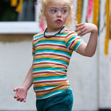  this fun striped t-shirt comes with white