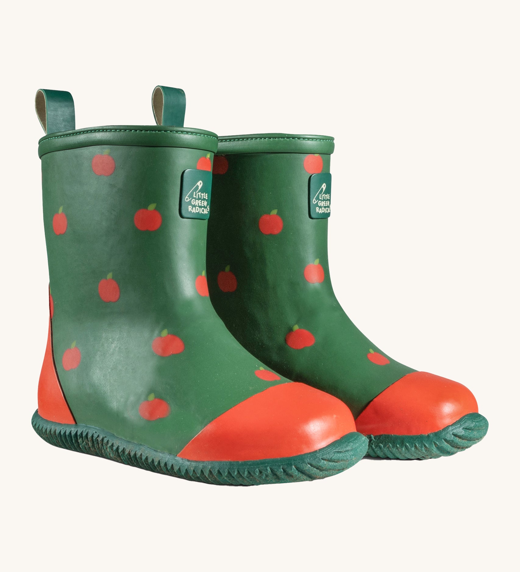 Cotswold Unisex Windsor Wellington Rain Boots - Green Rubber Wellies With Buckle Strap, Size 11