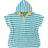 Poncho de plage à capuche pour enfants Little Green Radicals - Aventure