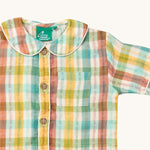  Green and Blue vertical and horizontal stripes 