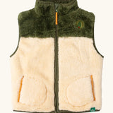 Blouson polaire douillet recyclé Little Green Radicals - Ciboulette