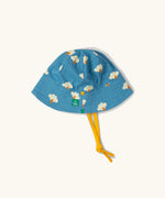 Little Green Radicals all weather reversible children's organic cotton sunhat.