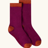 Little Green Radicals Chaussettes en coton biologique 3 pièces – Pétales de baies