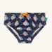 Little Green Radicals blue Little Fish Reusable Swimming Nappy.