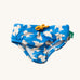 Little Green Radicals Diving And Splashing UPF 50+ Recycled Reusable Swim Nappy