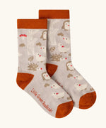 Folk tale pattern socks from the Little Green Radicals folk tales ankle socks in a 3 pack.