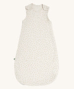 Little Green Sheep Organic Baby Sleeping Bag 1.0 Tog in Linen Rice on a plain background