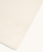 Little Green Sheep Organic Cot & Cot Bed Fitted Sheet in a linen colour