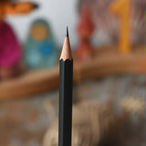 Close up of a Lyra art design pencil from the Lyra 12 drawing pencil set.