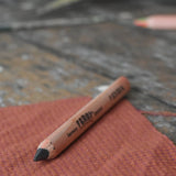 Close up of Lyra Ferby triangular shaped graphite HB pencil.