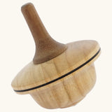 Mader duet wooden spinning top toy. 