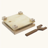 Mader Kreiselmanufaktur Flower Press with Wooden Threads. 