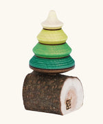 Mader Kreiselmanufaktur Tree Spinning Top On Branch wooden toy. 