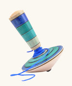Mader My First Spinning Top With Starter in Blue.