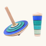 Mader My First Spinning Top With Starter in Blue.