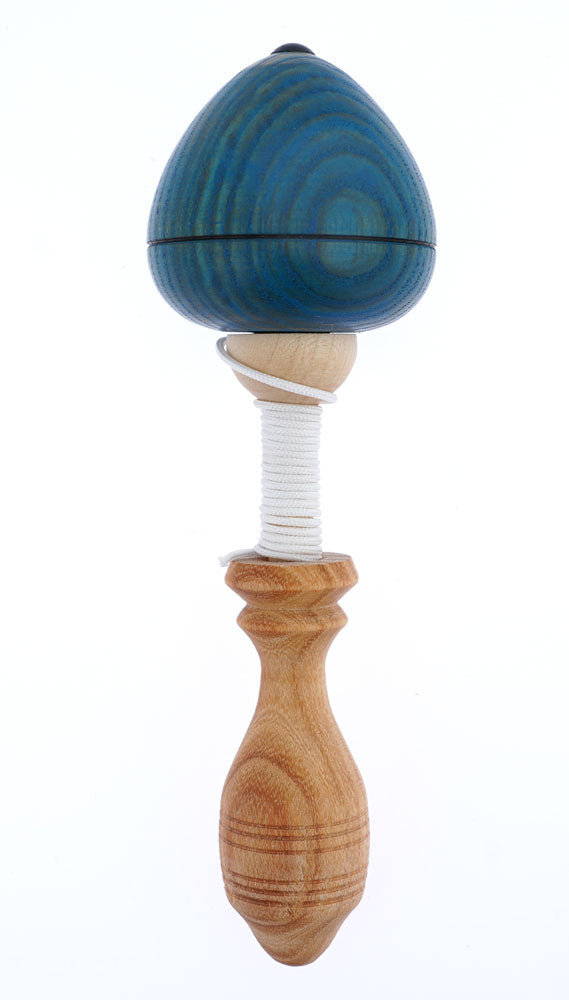 Mader Pull-String Spinning Top - Blue – Babipur