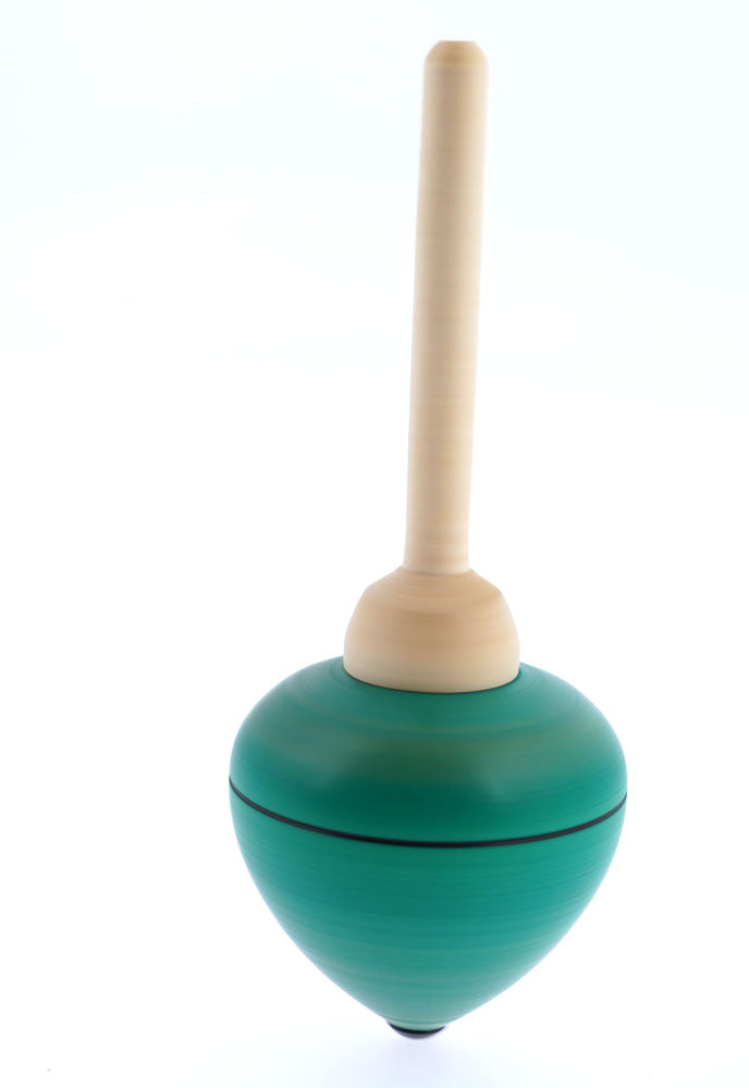 Mader Pull-String Spinning Top - Green – Babipur