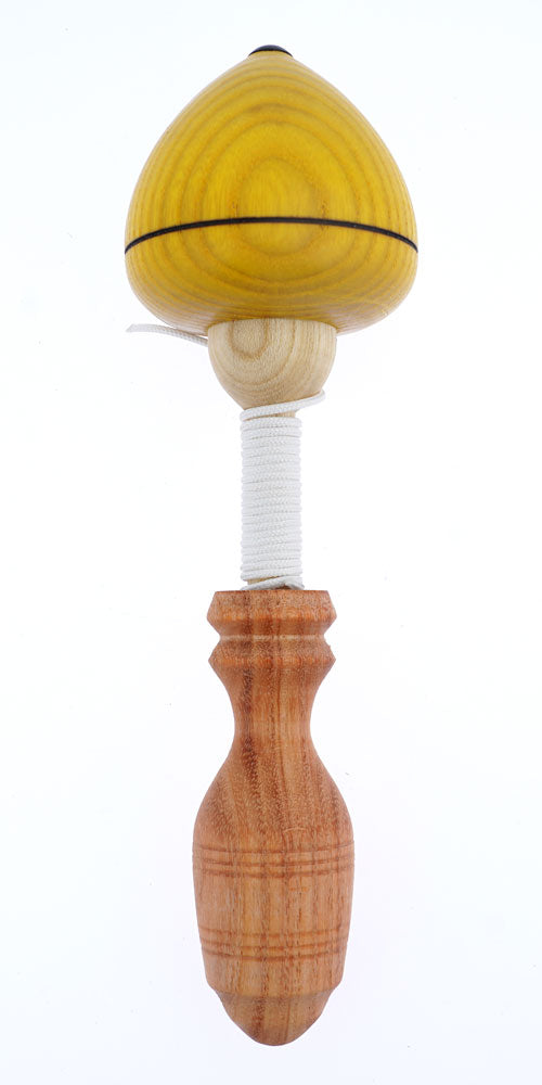 Mader Pull-String Spinning Top - Yellow – Babipur