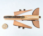 Overhead view of place created using pieces from the Magic Wood Eco Blocks Big Box 70 piece set.
