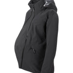 Mamalila Outdoor Explorer Babywearing Jacket - Black on a white background